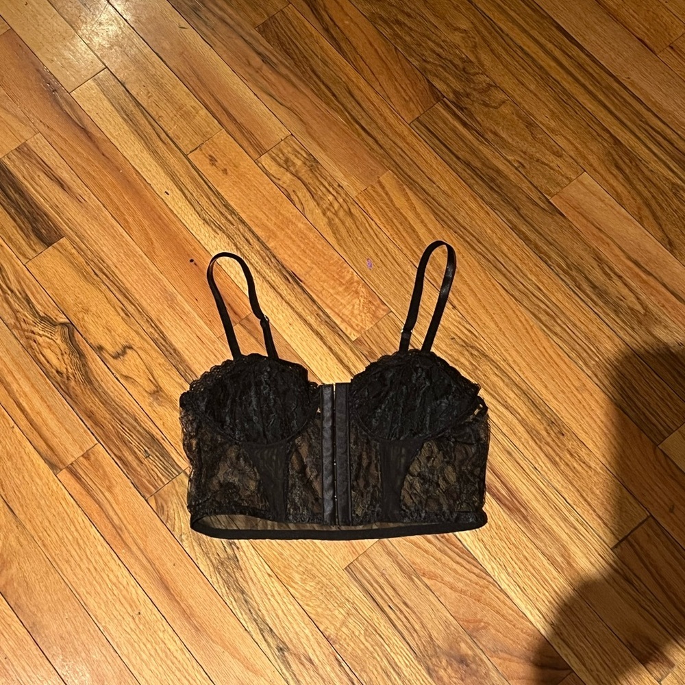 Elegant Black Lace Top